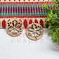 MDF Cutout for Earrings - Design 9- 1 Pair
