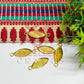Eye Shape Cabochon Tray Blank Connector