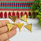 Triangle Shape Cabochon Tray Blank Connector