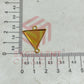 Triangle Shape Cabochon Tray Blank Connector