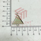 Triangle Shape Cabochon Tray Blank Connector