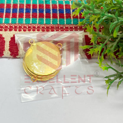 Round 25mm Metal Pendent Bezel
