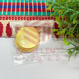 Round 25mm Metal Pendent Bezel