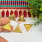 Triangle Metal Pendent Bezel
