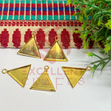 Triangle Metal Pendent Bezel