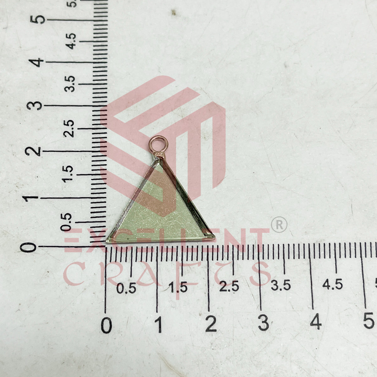 Triangle Metal Pendent Bezel