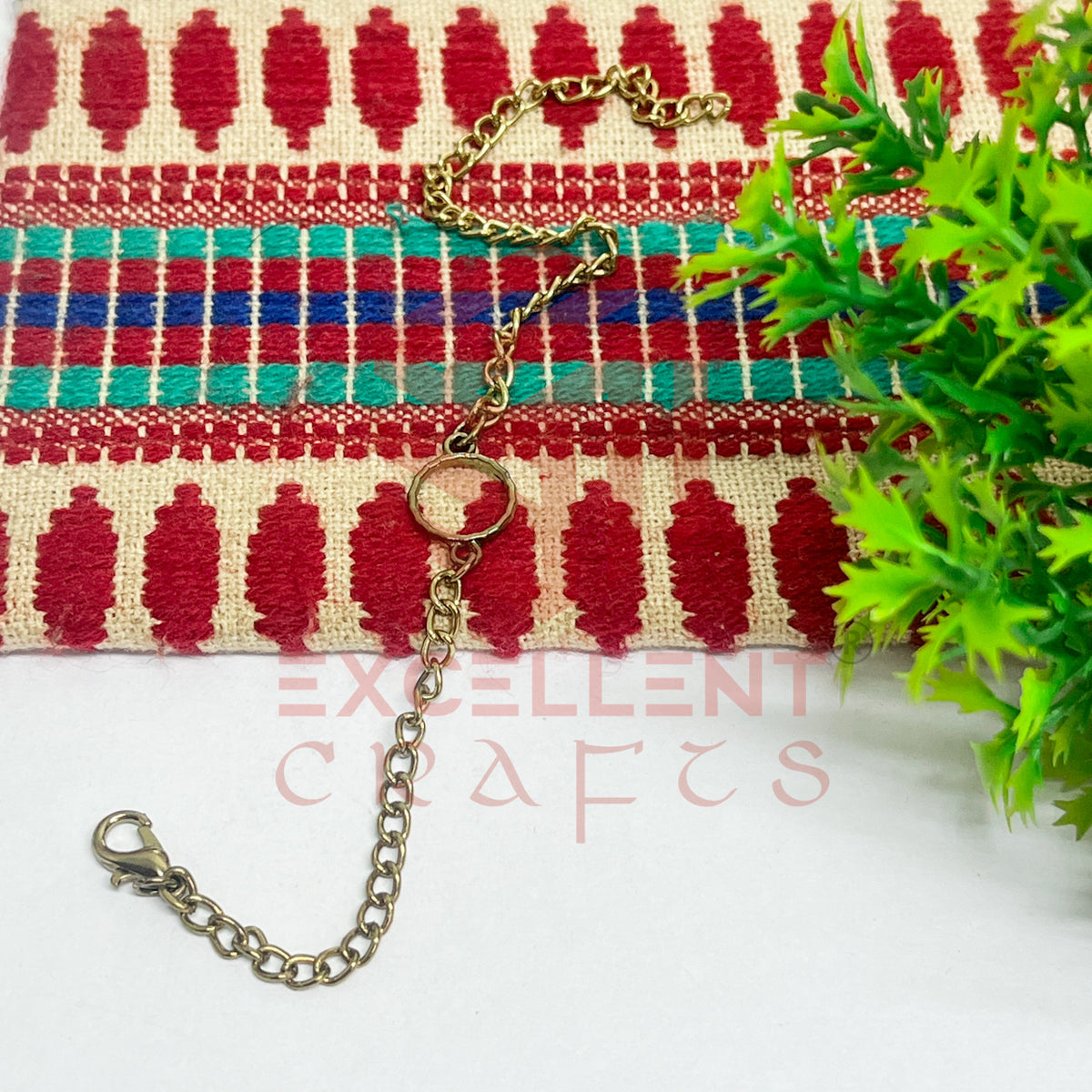 Round Nano Bracelet bezel Chain