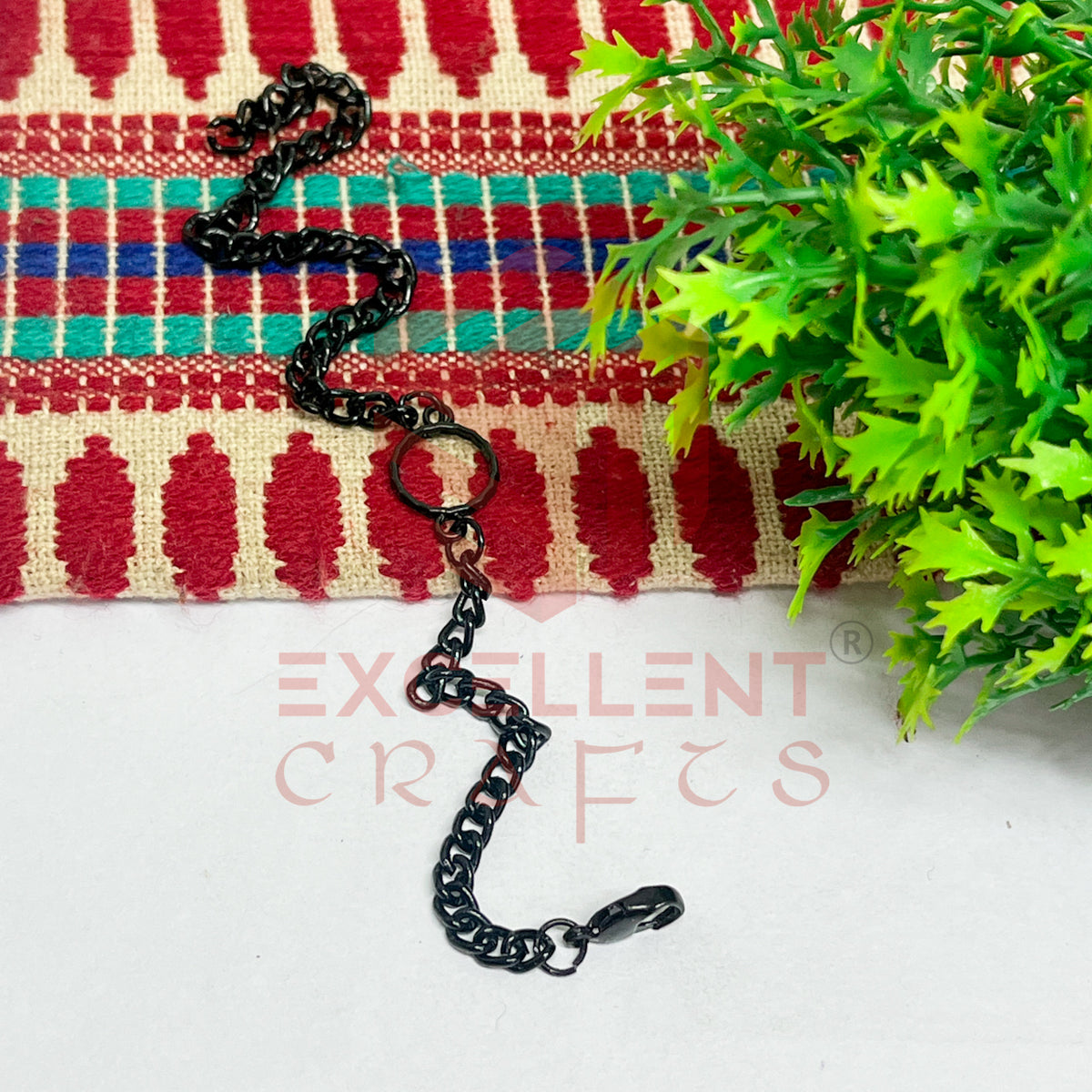 Round Nano Bracelet bezel Chain