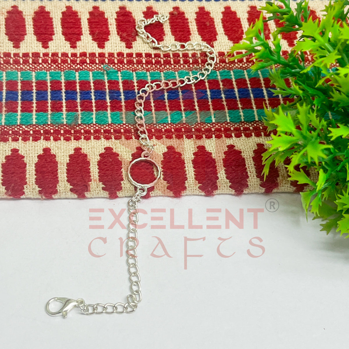Round Nano Bracelet bezel Chain