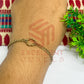 Flower Nano Bracelet bezel Chain