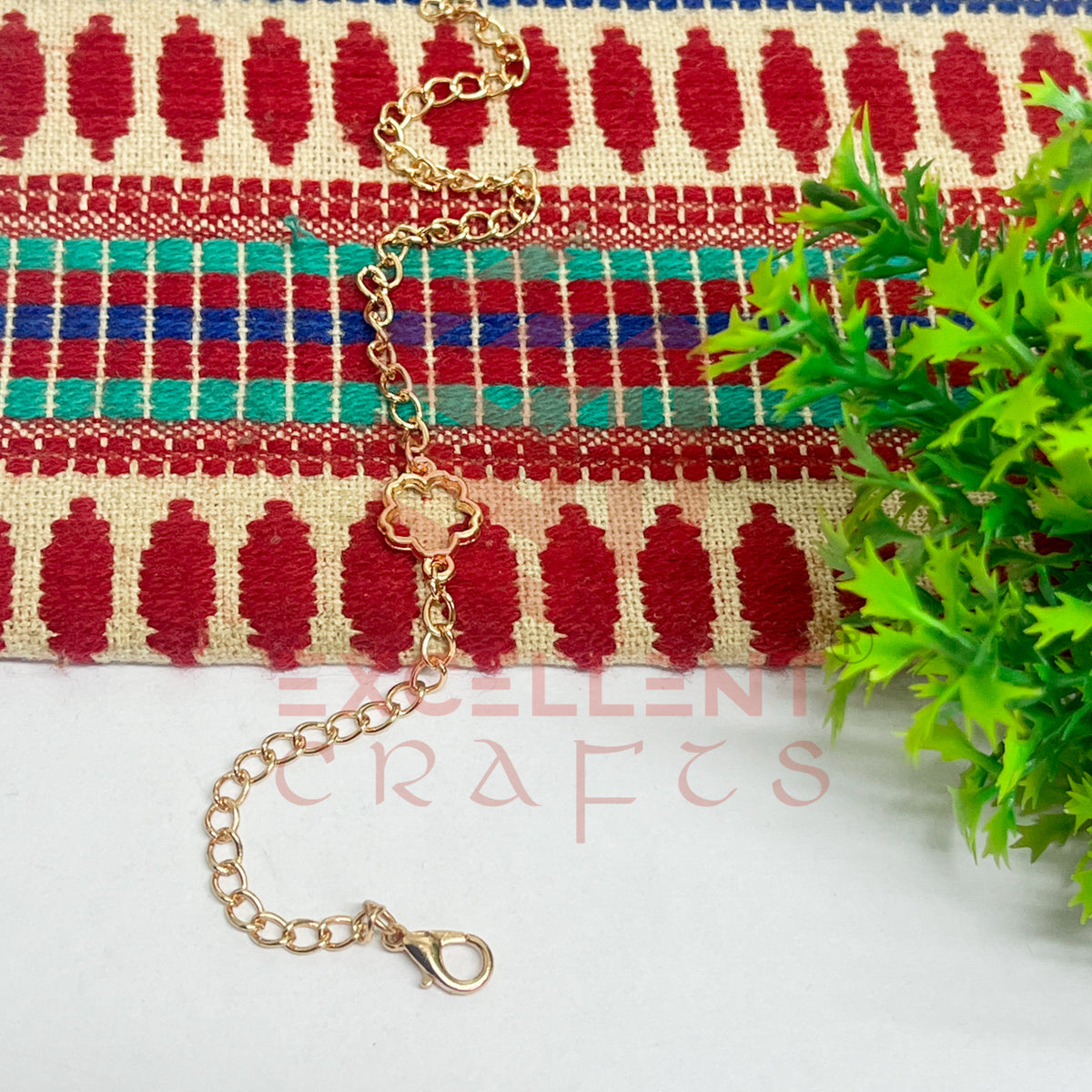 Flower Nano Bracelet bezel Chain