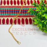 Flower Nano Bracelet bezel Chain