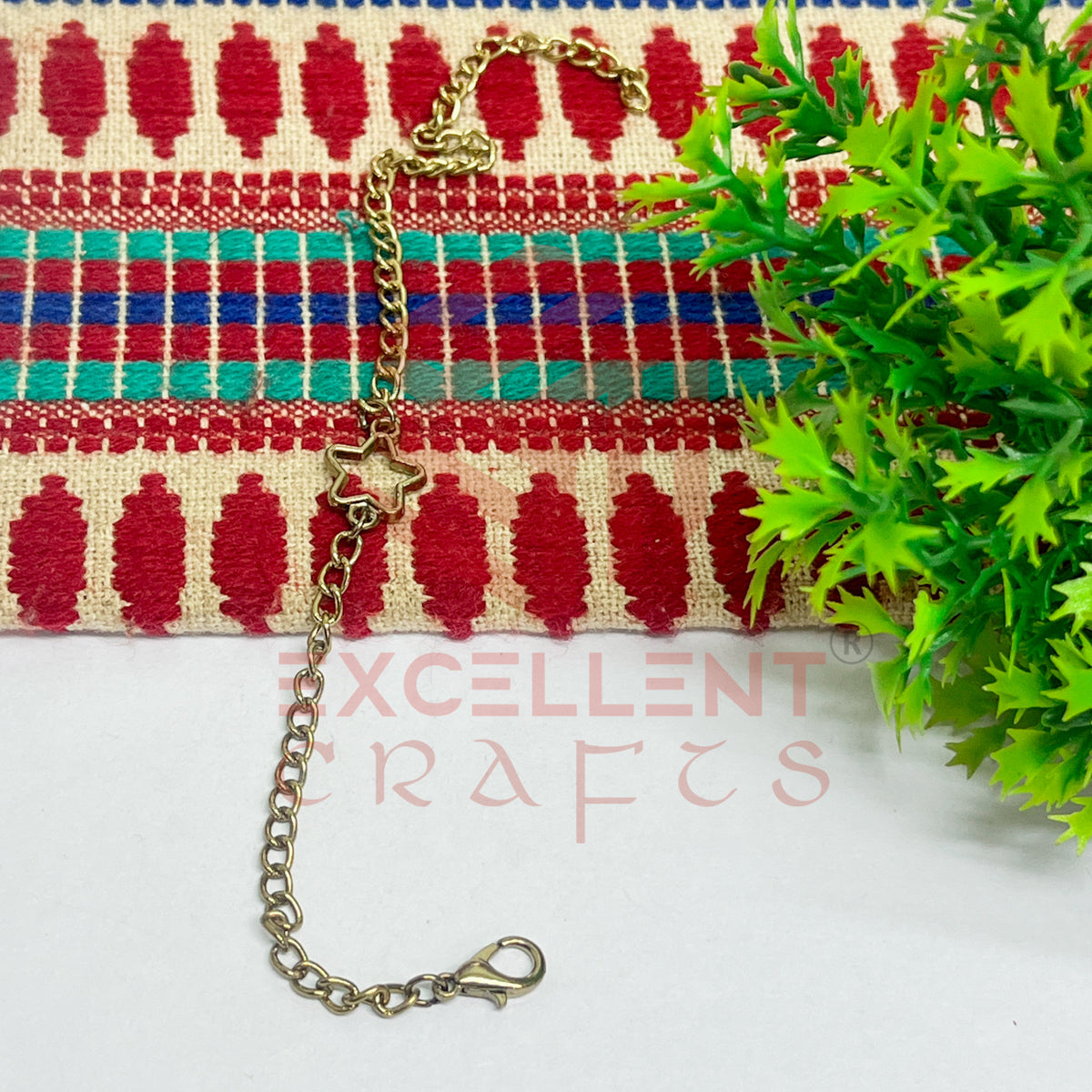 Star Nano Bracelet bezel Chain