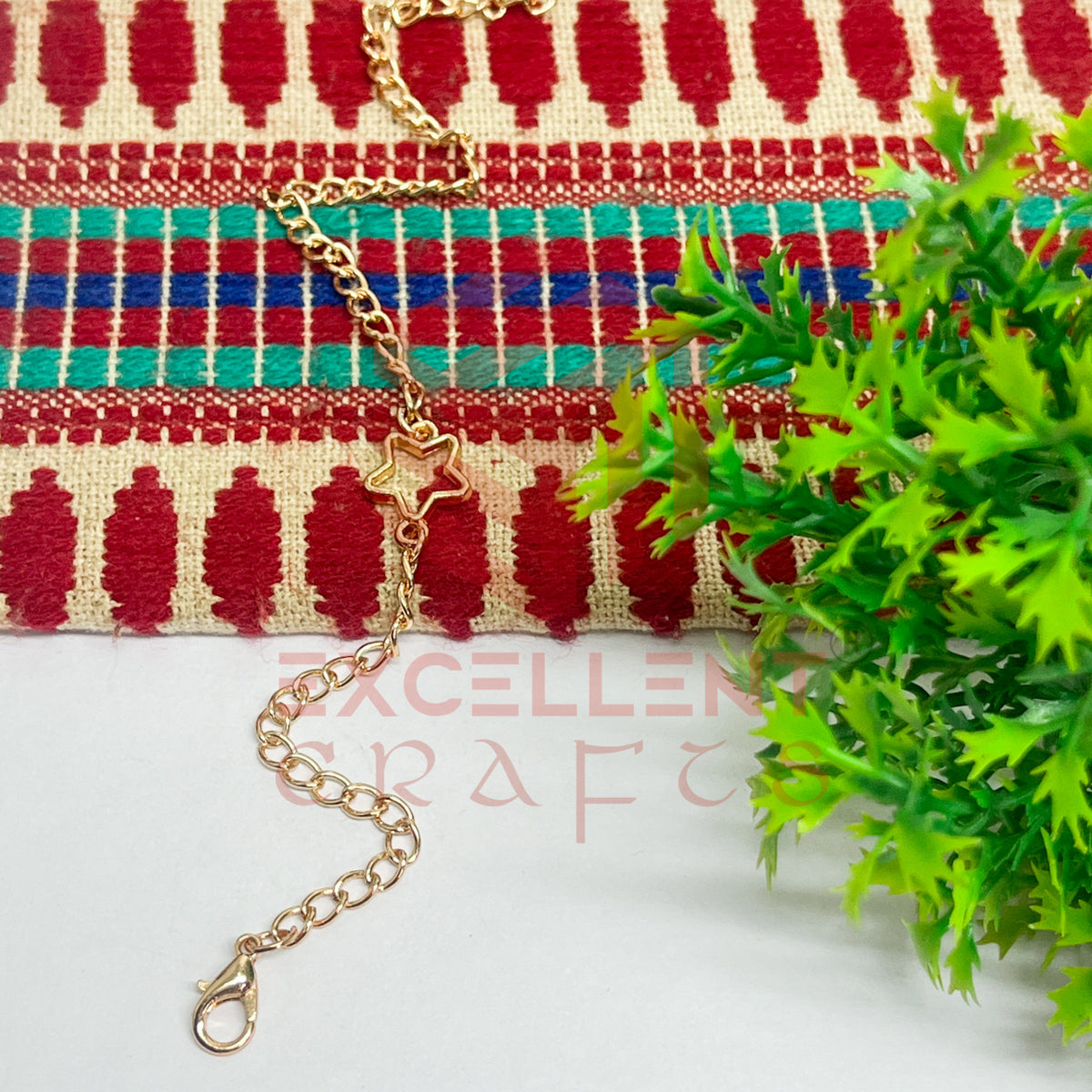 Star Nano Bracelet bezel Chain