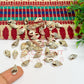 7x12mm Natural Dusty Conch Shells with Hole (100pcs)