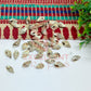 7x12mm Natural Dusty Conch Shells with Hole (100pcs)