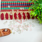 Plastic Beads Bicone-(100pcs Pack)-6mm