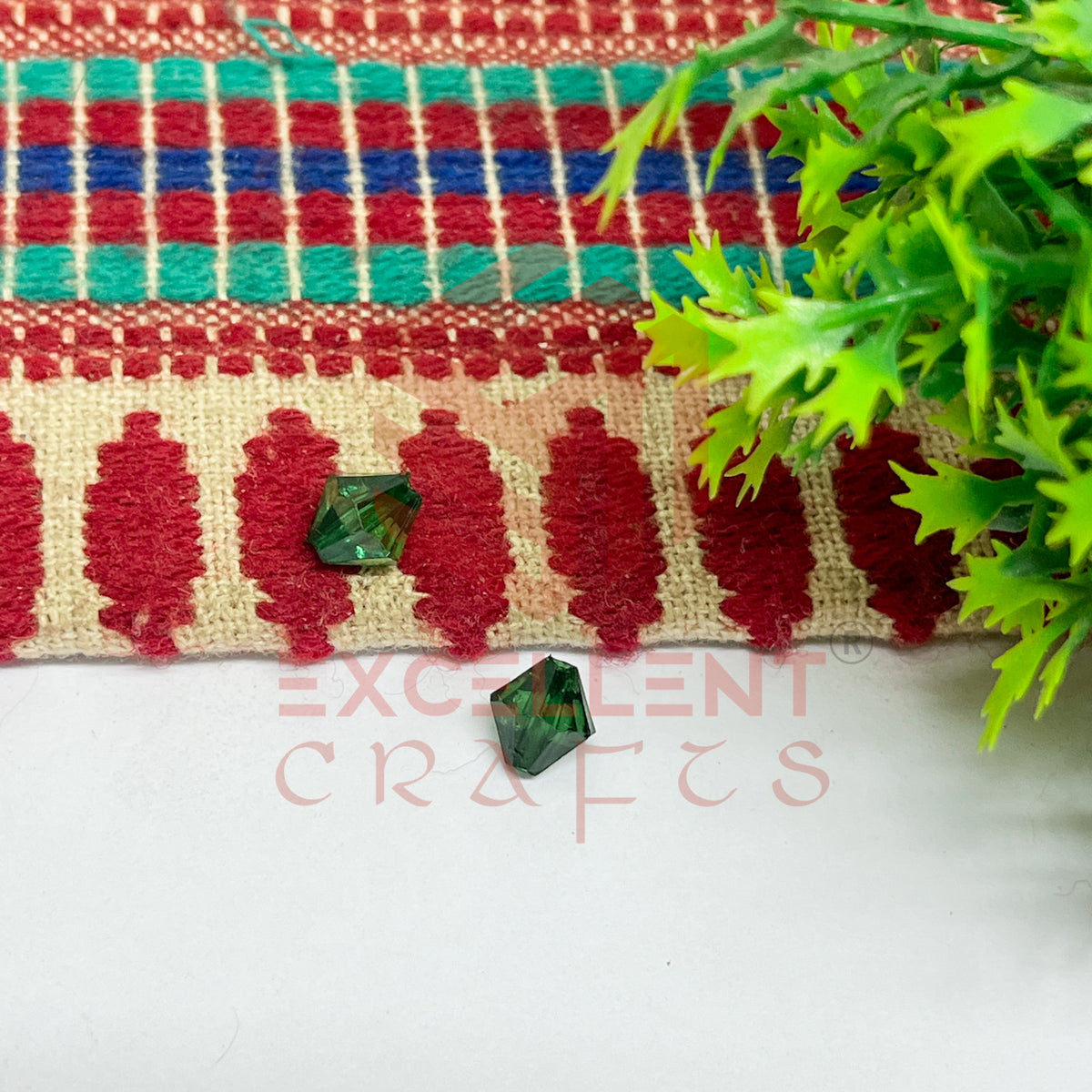 Plastic Beads Bicone-(100pcs Pack)-8mm