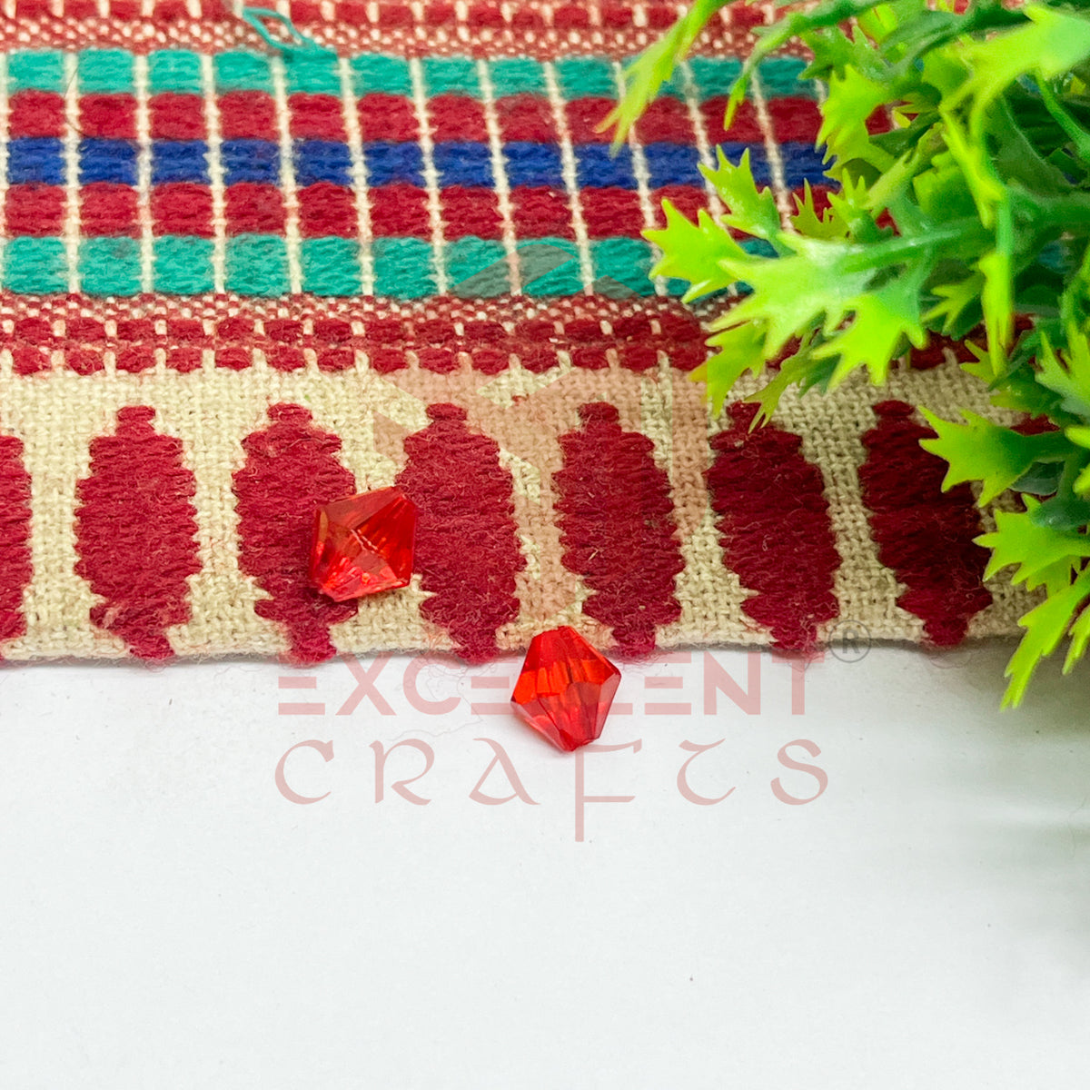 Plastic Beads Bicone-(100pcs Pack)-8mm