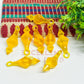 Plastic Beads Gada Design Big-(50pcs Pack)