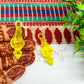 Plastic Beads Gada Design Big-(50pcs Pack)