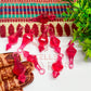 Plastic Beads Gada Design Big-(50pcs Pack)