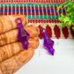 Plastic Beads Gada Design Big-(50pcs Pack)
