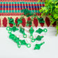 Plastic Beads Gada Design Small-(50pcs Pack)