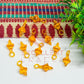 Plastic Beads Gada Design Small-(50pcs Pack)