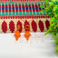 Plastic Beads Gada Design Small-(50pcs Pack)