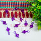 Plastic Beads Gada Design Small-(50pcs Pack)
