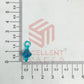 Plastic Beads Gada Design Small-(50pcs Pack)