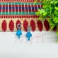 Plastic Beads Gada Design Small-(50pcs Pack)