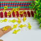 Plastic Beads Gada Design Small-(50pcs Pack)