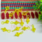 Plastic Beads Gada Design Small-(50pcs Pack)