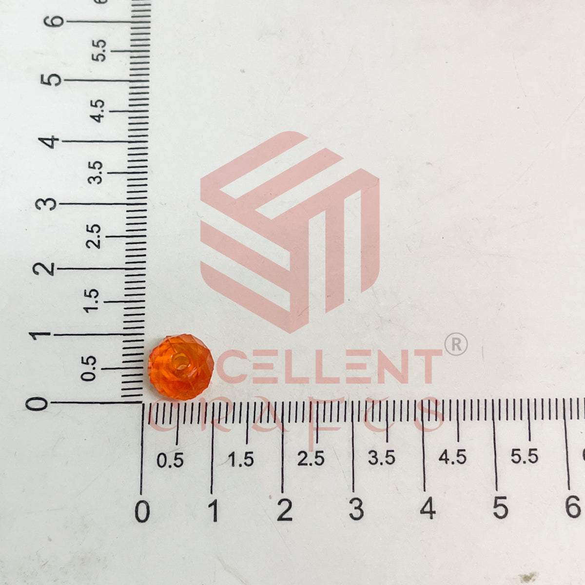 8mm Plastic Beads Round-(100pcs Pack)