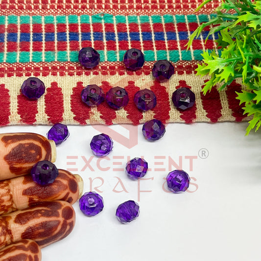 8mm Plastic Beads Round-(100pcs Pack)