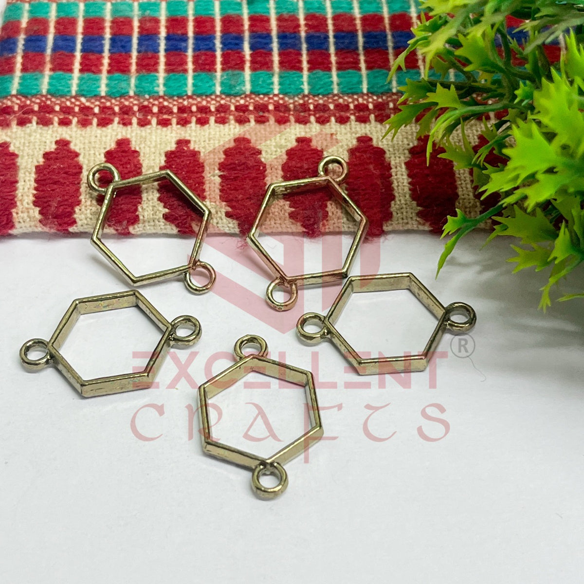 Hexagon Mini Rakhi Connectors