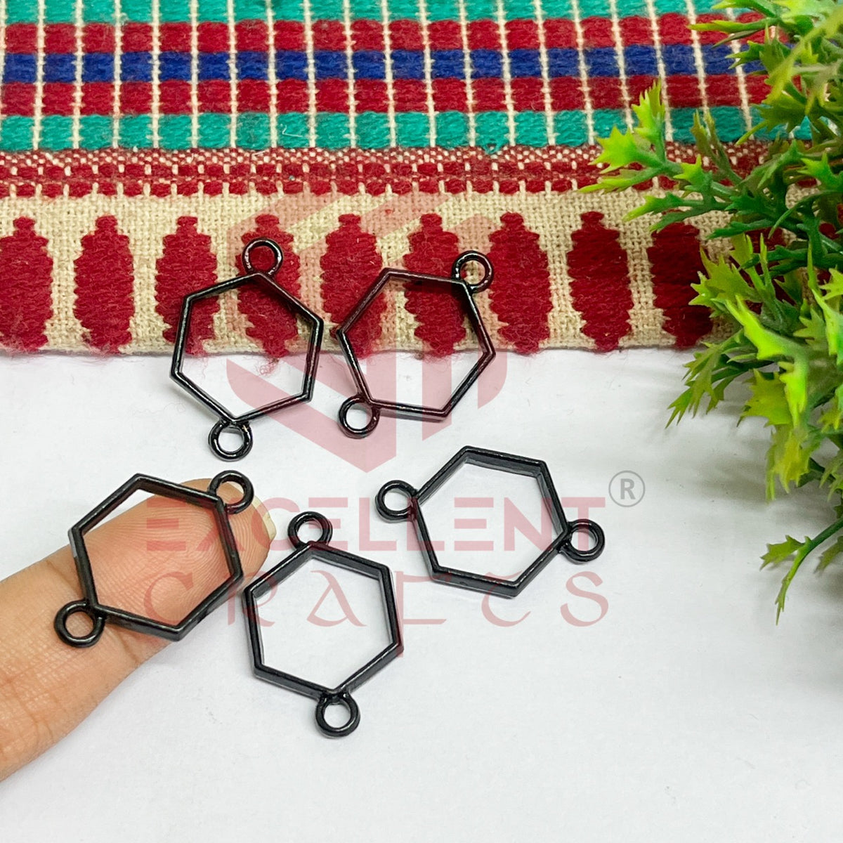 Hexagon Mini Rakhi Connectors
