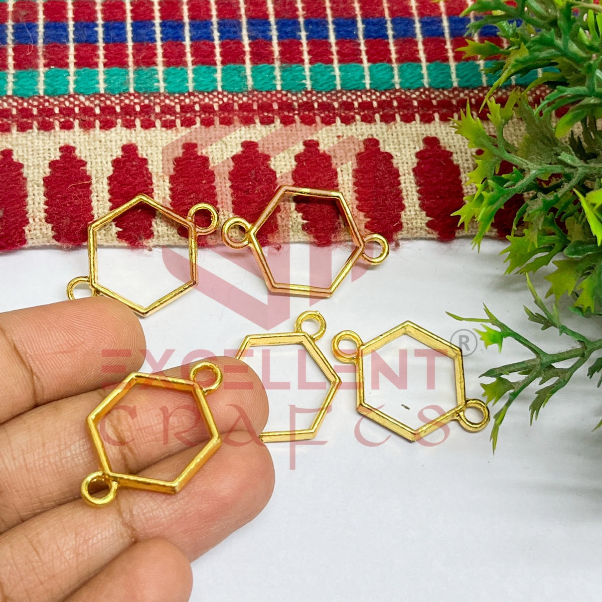 Hexagon Mini Rakhi Connectors