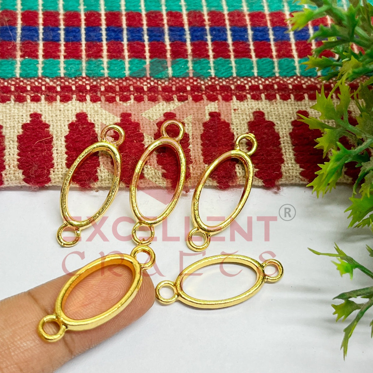 Oval Mini Rakhi Connectors