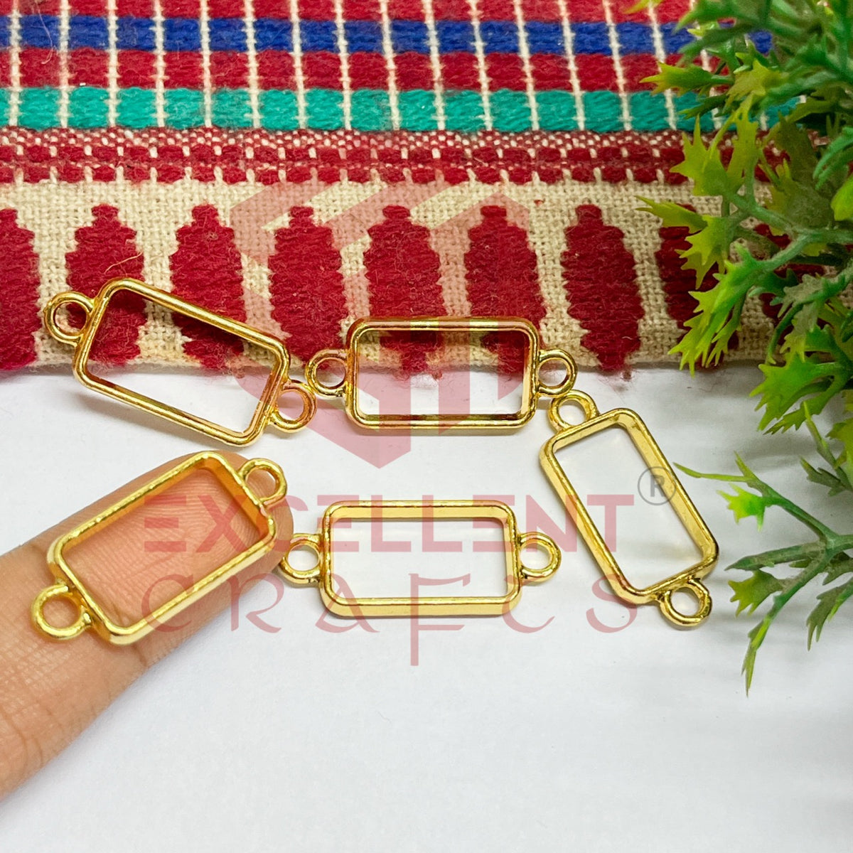 Rectangle Mini Rakhi Connectors