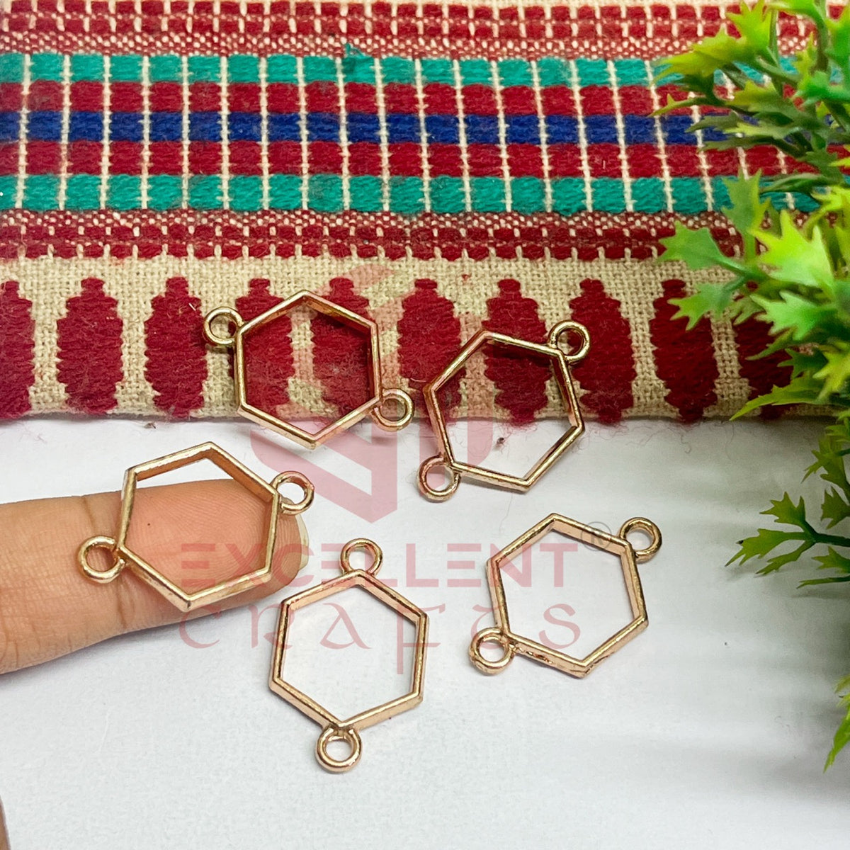 Hexagon Mini Rakhi Connectors