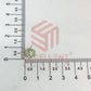 Hexagon Tiny Brass Stud