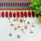 Round Tiny Brass Stud