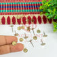 Round Tiny Brass Stud