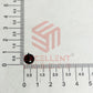 Round Tiny Brass Stud