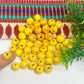 10mm Round Wooden Beads (50Pcs Pack)