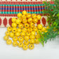 10mm Round Wooden Beads (50Pcs Pack)