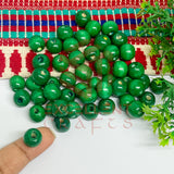12mm Round Wooden Beads (50Pcs Pack)